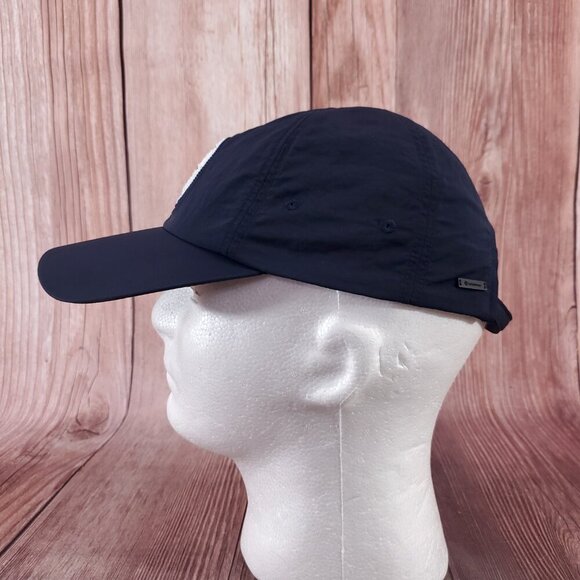 *FLAW READ* Lululemon Womens Baller Hat Logo Patch Navy Blue Fits Small - Picture 4 of 16